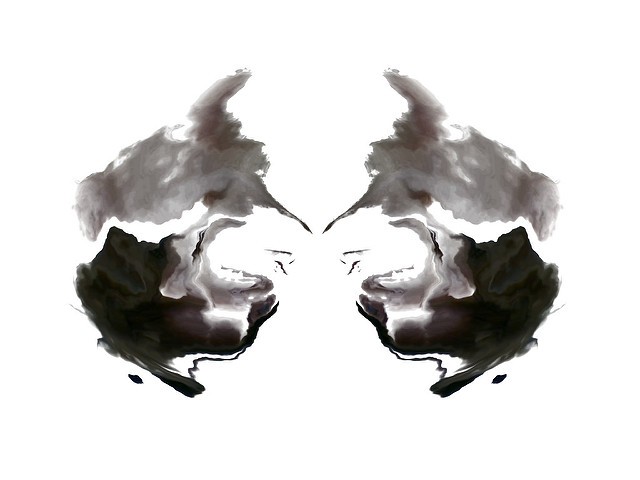 image of Rorschach inkblot